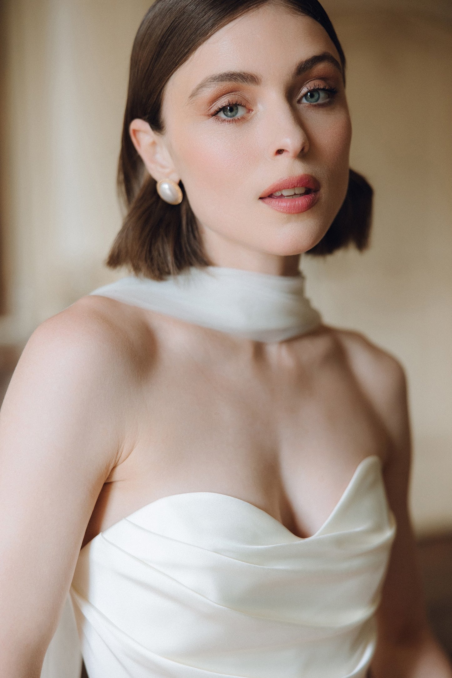 Margot with scarf
