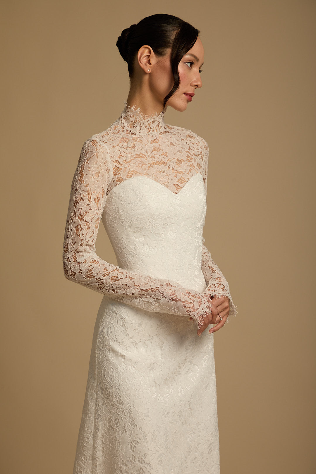 Elza skirt + Margot corset + Lace top