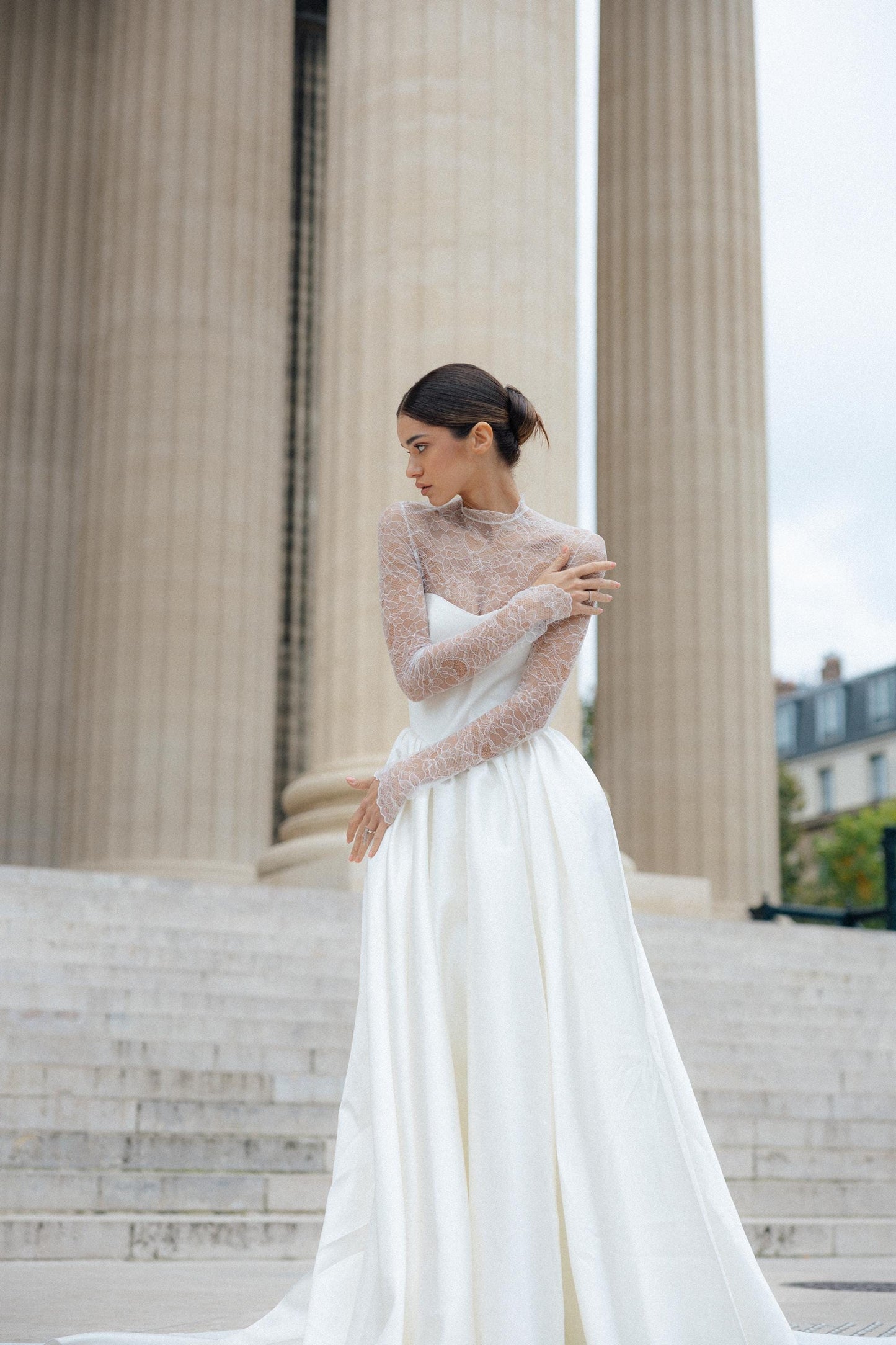 Clarissa + lace top